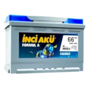 İnci Formul A Taurus 12 V 66 Ah 640 CCA Akü