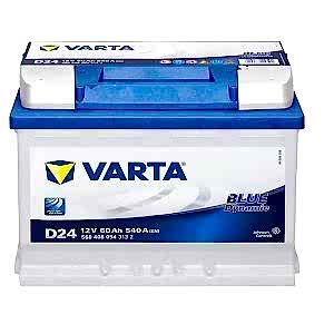 Varta Blue Dynamic D24 12 V 60 Ah 540 CCA Akü